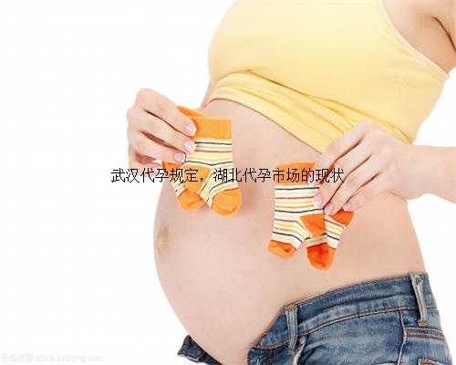 武汉代孕规定，湖北代孕市场的现状